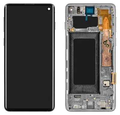 Produktbild von Samsung Galaxy S10 Display OLED (mit Rahmen) schwarz