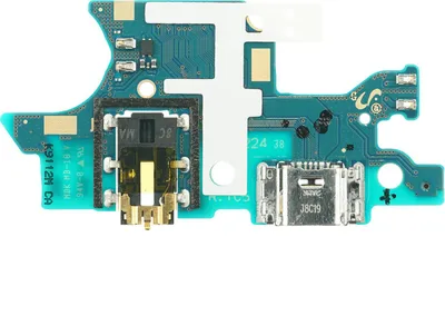 Produktbild von Ladebuchse für Samsung Galaxy A7 (2018) (SM-A750F) microUSB Platine Mikrofon Ladeanschluss Lade Eingang