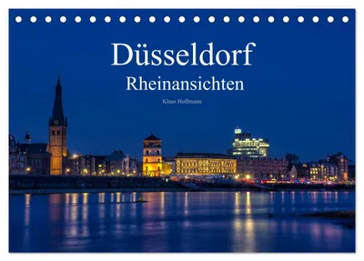 Produktbild von Düsseldorf - Rheinansichten (Tischkalender 2027 DIN A5 quer), CALVENDO Monatskalender