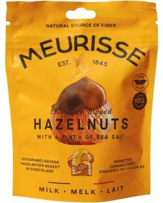 Produktbild von Meurisse Gekarameliseerde Hazelnoten Melk Schokolade 100g – Feine Milchschokolade mit Haselnüssen