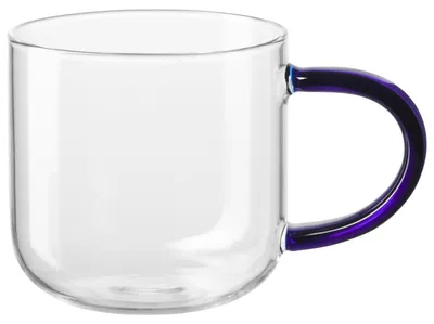 Produktbild von Asa Henkelbecher Coppa Glas Blau (400ml)
