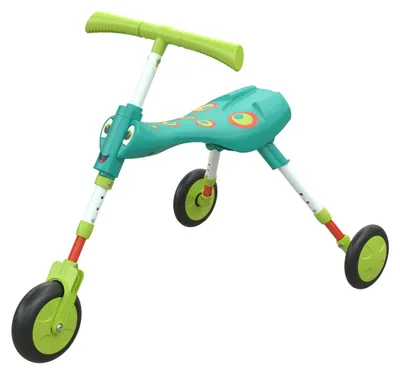 Immagine prodotto di Triciclo pieghevole per bambini dai 2 ai 4 anni, con ruote di grandi dimensioni