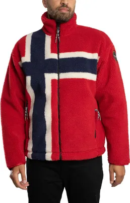 Produktbild von Napapijri Fiemme Fleecejacke, Rot L