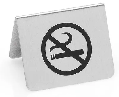 Produktbild von Nichtraucherschild 5,5 x 5 x 3,5 cm