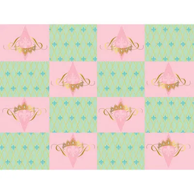 Productafbeelding van Tafelkleed "Prinses", 120 x 180 cm, roze/groen