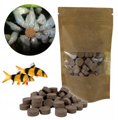 Produktbild von Fischfutter Aquarium, BasicTablet Hafttabletten 1kg Mehrkomponenten