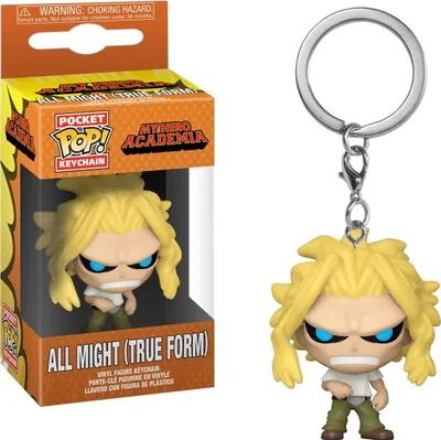 Produktbild von My Hero Academia - All Might (True Form)  - Schlüsselanhänger Funko Pocket POP! Keychain