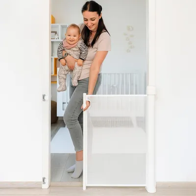 Produktbild von Schutzgitter roll-up 140 cm, mit Verriegelungsanzeige, für Treppe