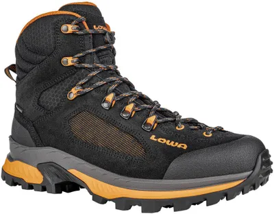 Zdjęcie produktu dla LOWA CORVARA GTX MID, Męski, Dorosły, Czarny, Pomarańczowy, Buty outdoorowe, Wędrówki, Trekking, 1,5 cm
