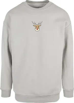 Obrázek produktu pro Pánská mikina Urban Classics Christmas Cute Deer Crewneck lightasphalt - L