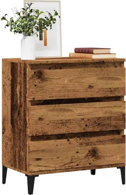 Immagine prodotto di vidaXL Credenza effetto legno vecchio 60x35x70 cm Materiale a base di legno