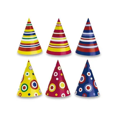 Produktbild von Amscan 3548, Karnevalskostüm-Hut, Papier, 50 Stück(e)