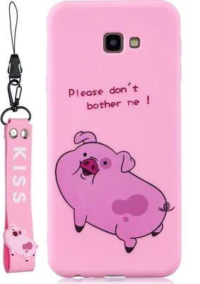 Produktbild von Für Samsung A5 2017 Cartoon Lovely Coloured Painted Soft TPU Rückendeckung rutschfest Schutzhülle mit Lanyard Rosenrot