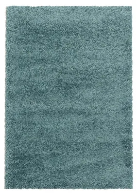 Produktbild von Hochflor Teppich Sima rechteckig, Farbe: Blau, Größe:120x170 cm