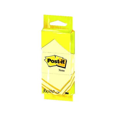 Produktbild von Post-It 6810, Rechteck, Gelb, Papier, 38 mm, 51 mm, 100 Blätter