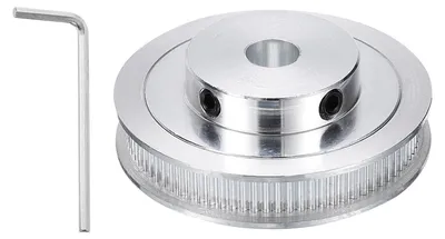 80-Zahn GT-2 Zahnriemenscheibe, 10 mm Bohrung, Alu