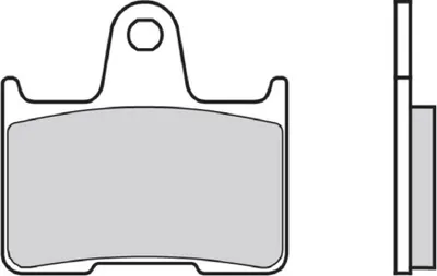 Produktbild von BREMBO Bremsbeläge Satz für MZ MOTORCYCLES 1000 07KA2107