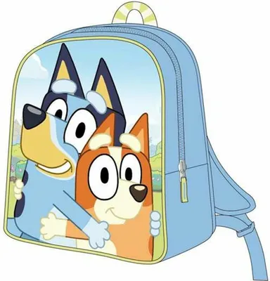 Produktbild von Bluey Schulrucksack Blau 25 x 31 x 10 cm