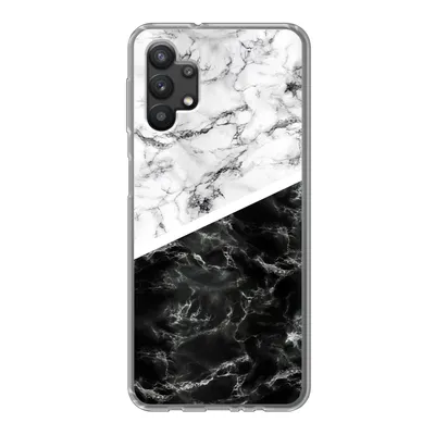 Produktbild von MuchoWow® Handyhülle Schutzhülle Hülle für Samsung Galaxy A32 5G Marmor - Chic - Collage Silikon Softcase Handy Hülle - Softcase