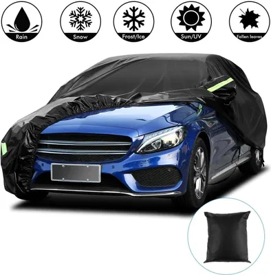 Produktbild von 530x200x150cm 210T Autoplane Ganzgarage, Wasserdicht, UV- und staubbeständige Hagelschutzdecke