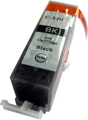 Produktbild von Druckerpatrone kompatibel mit Canon PGI-520 Black für Pixma IP3600, IP4600, IP4600 X, IP4700, MP540, MP550, MP560, MP620, MP630, MP640, MP640 R, MP980, MP990, MX860, MX870