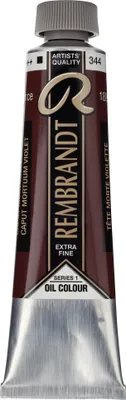 Image de Rembrandt peinture à l'huile tube 40 ml Caput Mortuum Violet 344
