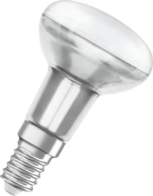 Immagine prodotto di Lampada LED riflettente Osram ST R50, 25°, 1,6 W, 2700 K, attacco E14, confezione da 2. Classe di efficienza energetica: G. Consumo: 2 kWh/1000h