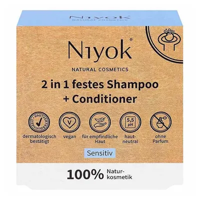 Produktbild von 2in1 festes Shampoo+Conditioner - Sensitiv 80g