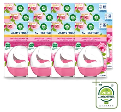 Zdjęcie produktu dla 12 sztuk dyfuzora zapachowego Air Wick Deco Sphere, zapach magnolii i kwiatów wiśni – pojemność 75 ml – opakowanie zbiorcze