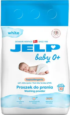 Produktbild von JELP Baby 0 Weiß 2,25 kg (30 Wäschen)