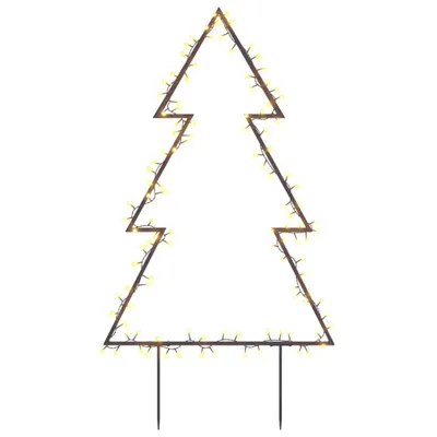 Zdjęcie produktu dla vidaXL Choinka z kolcami i 115 diodami LED 90 cm