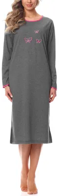 Image de Chemise de nuit à manches longues pour femmes Merry Style 91LW1 (Manche longue, 44 (taille fabricant : XXL))