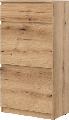 Produktbild von Schuschrank REMI RM11 Schukommode Schukipper 60x113x30 cm Evoke Eiche