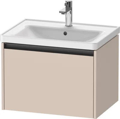 Produktbild von Duravit Ketho.2 Wastafelonderkast 63,4x45,5x44 cm Mat Taupe