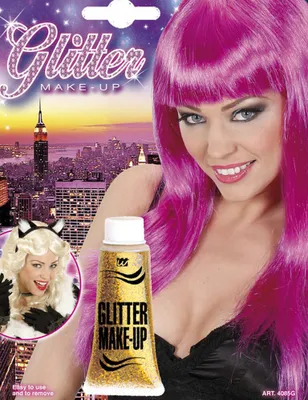 Produktbild von Glitter Make-up für Gesicht und Körper - 14 ml | Gold