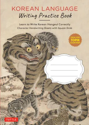 Produktbild von Korean Language Writing Practice Book