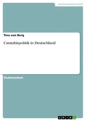 Produktbild von Cannabispolitik in Deutschland