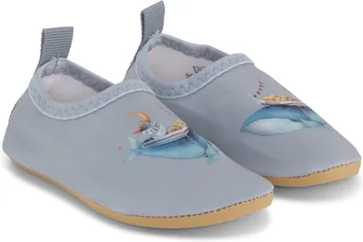 Produktbild von Badeschuhe Größe 20, blau, rutschfest, für Schwimmbad