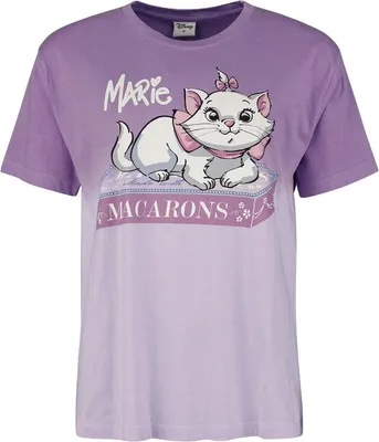 Zdjęcie produktu dla Koszulka damska "Aristocats", model Marie, kolor liliowy, rozmiar M