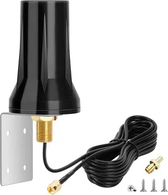 Image de Antenne extérieure 5G/4G LTE 5 dBi, 698-3800 MHz, longue portée, polyvalente, avec connecteurs SMA/TS9, pour routeurs mobiles 5G/4G MiFi et caméras de chasse sans fil