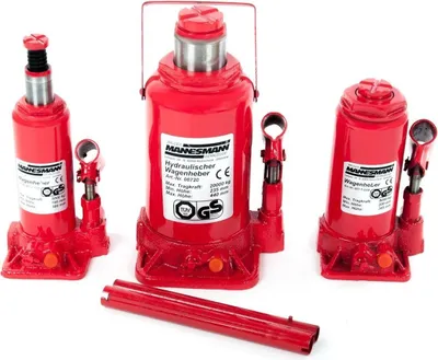 Produktbild von Mannesmann Wagenheber hydraulisch 5 8 20 Tonnen Stempel Heber LKW PKW Hydraulik, Größe:20000 kg