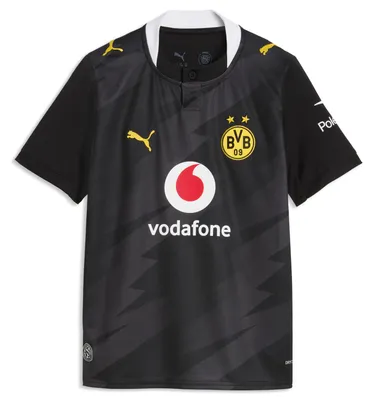 Produktbild von Puma BVB Away Jersey Replica Jr PUMA Black-Flat Dark Gray PUMA Black-Flat Dark Gray 152