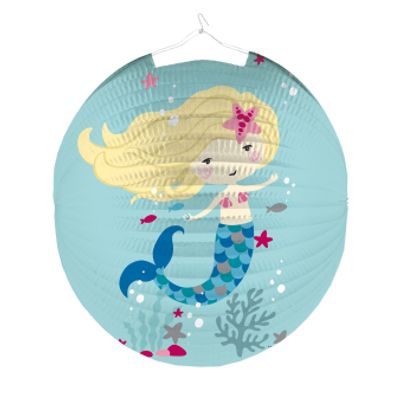 Papierowy lampion Syrenka