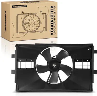 Image de Frankberg 1x Ventilateur de refroidissement de moteur pour Mitsubishi Lancer VIII CYA CZA Sportback CXA
