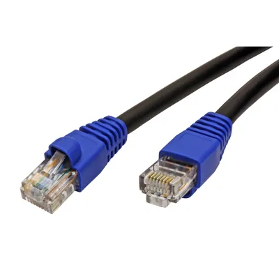 Obrázek produktu pro Venkovní propojovací kabel CAT 6, U/UTP, černý