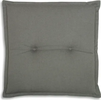 Produktbild von GO-DE Textil, Hocker-Auflage, High Tea anthrazit, 2945-03