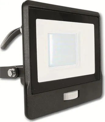 Produktbild von V-TAC LED-Fluter, Bewegungsmelder VT-138S-1 (20288) EEK: F, 30W, 2340 lm, 6500K, schwarz