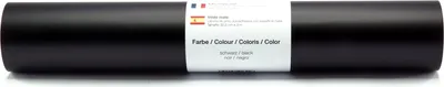 Produktbild von Kreativplotter Vinylfolie matt SCHWARZ 30,5x300 cm