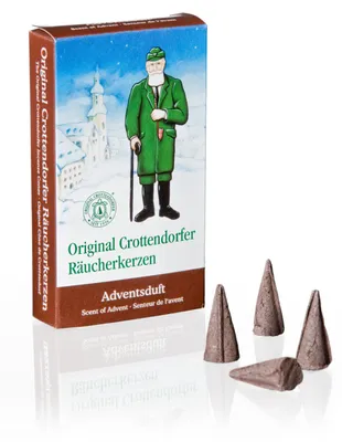 Produktbild von Crottendorfer Räucherkerzen - Adventsduft von Crottendorfer