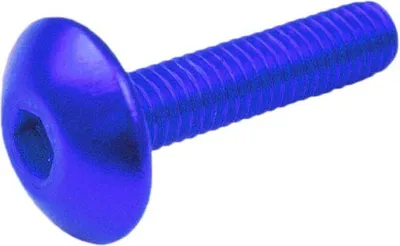 Image de Jeu de vis 6 pièces carénage bleu - M6x15